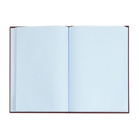 A4 accounting book, 120 sheets in the Bordeaux cage, hard cover, glossy lamination, offset block-2