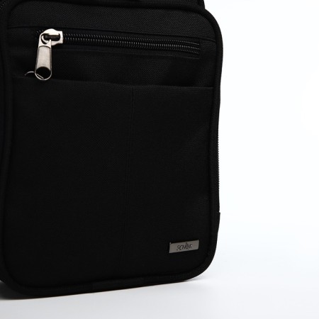 Male bag, black color-2