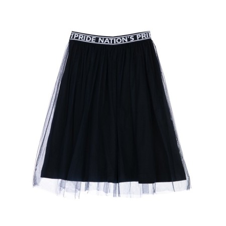 Skirt with a top of a grid, height 140 cm-4