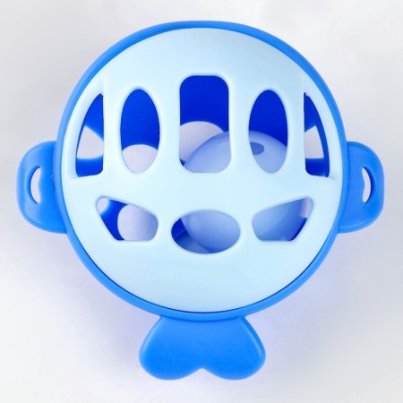 Silicone teether for teeth "Fish", children's, MIX colors-3