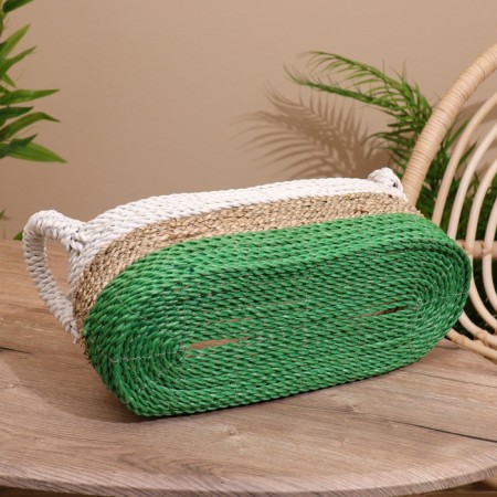 Basket wicker mix 35x20x20 cm-4
