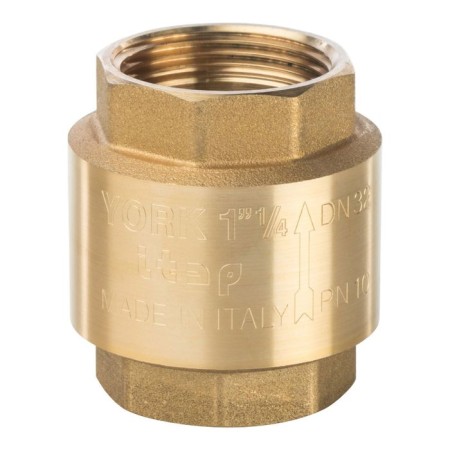Reverse valve SVC-0002-000032, 1 "1/4, spring, coupling, with a metal saddle