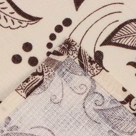 Towel 35x60cm butterflies, beige, waffle, 120 g/m2, cotton 100%-3