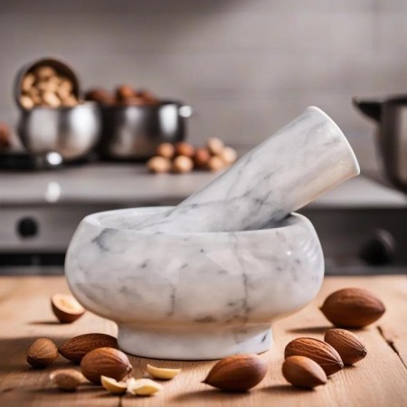 Stupa with pestle small, 75 ml, 5 cm No. 1-4