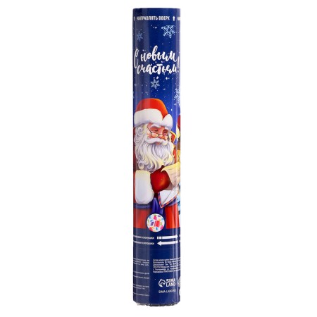 New Year's Clap Pneumatic "Santa Claus", 30 cm, for the New Year-1