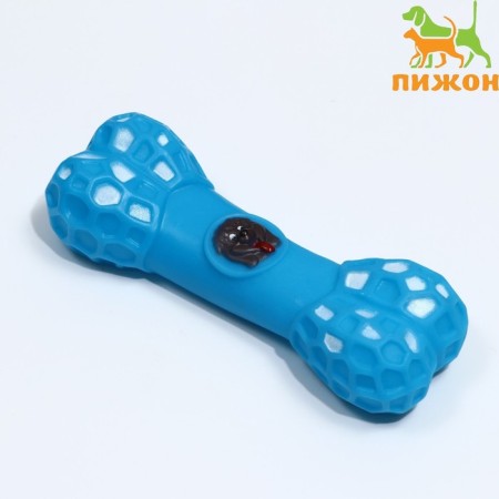 BOOK BOOK "Bone with a portrait" for dogs, 15 cm, blue