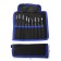 A set of tweezers for watching watches, 9 pcs, antistatic