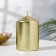 Candle "Column", gold, 5.5 × 8cm