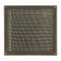Ventilation grate Zein Lux RM2525Z, 250 x 250 mm, with a grid, metal, gold