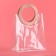 Gift package from PVC, pink, 17 x 15 x 8 cm