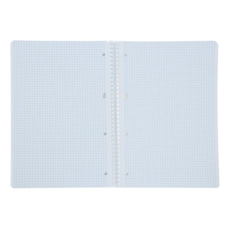 A notebook of 80 sheets in a cage on the crest "Lucky", cover shaky cardboard matte lamination, embossing, mix-1