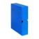 Archive box with A4 Calligrata valve, 75 mm, microhofrocardon, up to 700 sheets, blue