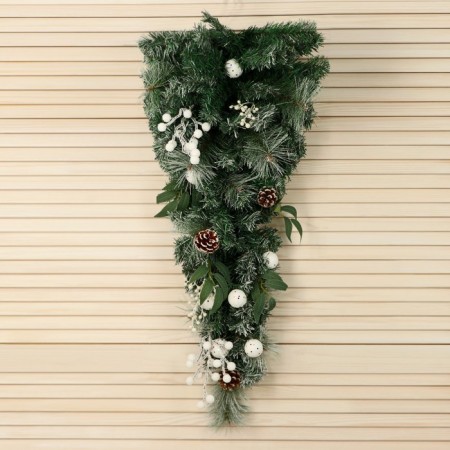 Fir tree decor Wall "Cozy Fairy Tale" Balls of Balls, 60 cm