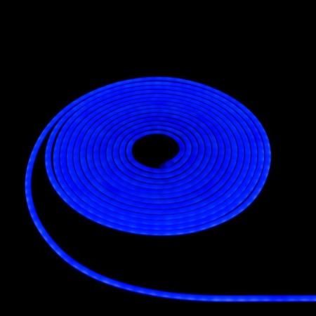 Flexible Neon Luazon Lighting 6 × 12 mm, IP65, 10 m, SMD2835, 120 LED/m, 12 V, glow of blue