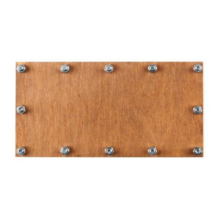 Wooden envelope with nuts "so that the money is not scattered!"-2