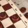 Checkers Wooden Game, D-2.3 cm, mix