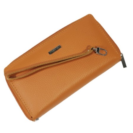 Women's wallet, lightning, color orange fleet