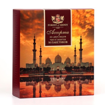 Black tea "Arden forest" with blackcurrant and mountain crystal, mix, 100 g-8