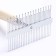 Combuscular comb there is double -sided, wooden handle