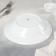 Porcelain Porcelain deep “Bouquet of flowers”, 500 ml, D = 24 cm