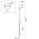 Suspended lamp IP20 LED 4W 200lm