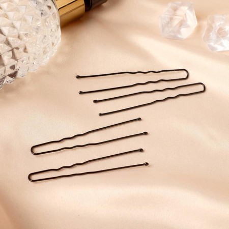 Hair hairpin "Classic" (set 40 pcs) mini, 6 cm, black