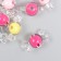 Plastic beads "Fands - the internal color of the assorted" gloss 20 g 1.2x2.1 cm
