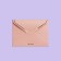 Gift envelope "With Love", embossing, designer paper, 9 × 7 cm