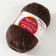 Yarn "merchant" 50% acrylic, 50% camel. Smother 200m/100g (251 brown)