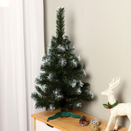Jerk artificial desktop "Christmas snow -white" 70 cm