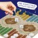 Board game 2 in 1 "checkers" and "backgammon"