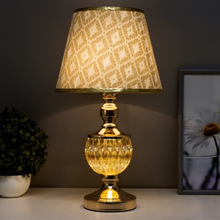 Vasilisa table lamp E27 40W gold 25x25x47 cm Risalux-2