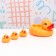 A set of bathing toys in the bath "Mom Duck and three ducks" 4 pcs, rubber, 13 x 6 cm