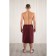 Kilt Waffel male, brick color