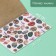 Stickers in the book "Expensive Diary. Vintage" + 3 backgrounds 20.7x14.2 cm