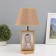 Table lamp with a photo frame 10x15cm (plastic insert) 20x20x35cm