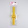 The needle on the Smile bracelet, 23 × 6.5 cm, yellow color