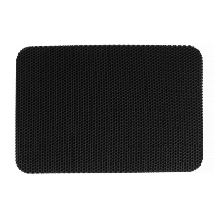 Rug EVA Universal Grand Caratt, honeycomb 43 x 62 cm, black-1