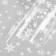 Glossy film "Snowflakes", white, 0.7 x 8.2 m, 40 μm, 200 grams