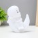 Nightlight "Angel on the Moon" LED battery 3XLR white 10x13x15 cm Risalux