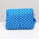 House "Nora" for rodents 20*14*12 cm, calico, fleece, foam rubber, blue