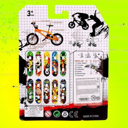 Set of finger skateboards "Gang", mix-5