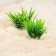 The artificial aquarium bush, 10 cm, green