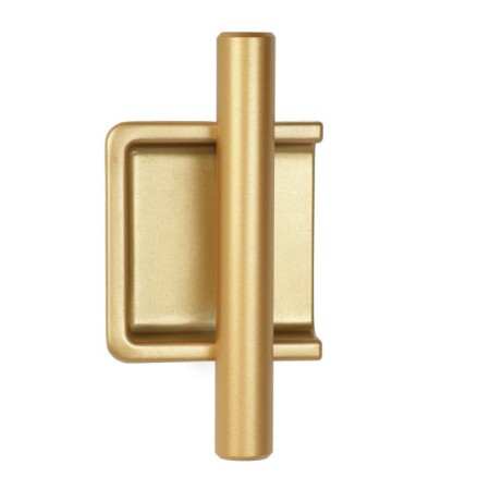 Smeal handle, "Hidden", MO 32 mm, color satin gold-2