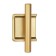Smeal handle, "Hidden", MO 32 mm, color satin gold