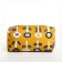 Lightning cosmetic bag, yellow color