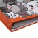 A notebook on the rings of A5 80 sheets in Calligrata Catca "cats", cover 7BC, without cutting down under the ring, offset block