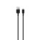 EXPLOYD EX-K-1241 cable, microUSB-USB, 2.4 A, 1 m, silicone braid, black