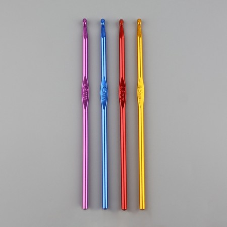 Knitting hook, d = 4.5 mm, 15 cm, mix color-4