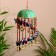 Interior suspension with bells "Lovely Elephants" 16x16x60 cm mix